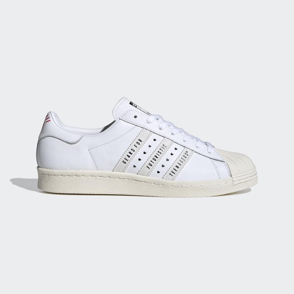 Originals Adidas Superstar 80s Human Made Barbati Romania - Negrii/Albi FY0730